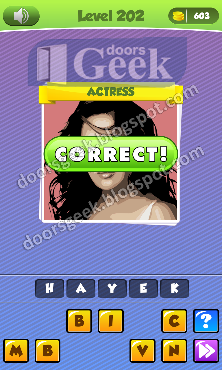 Guess the Icon Level 202 Doors Geek