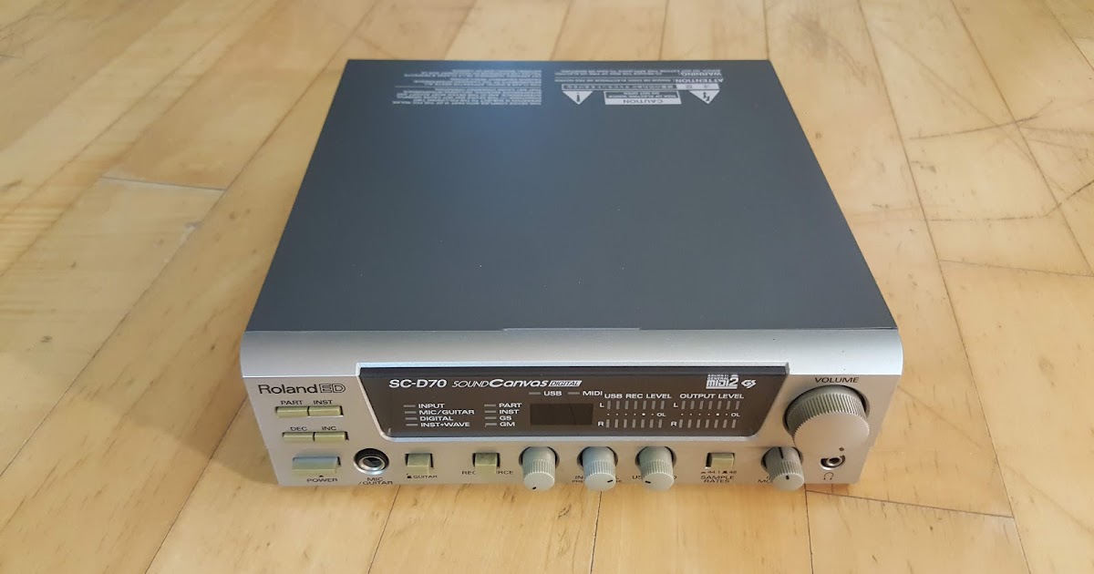 買取 店舗 【DTM機材】Roland SC-D70 音源モジュール - GOTICACOM