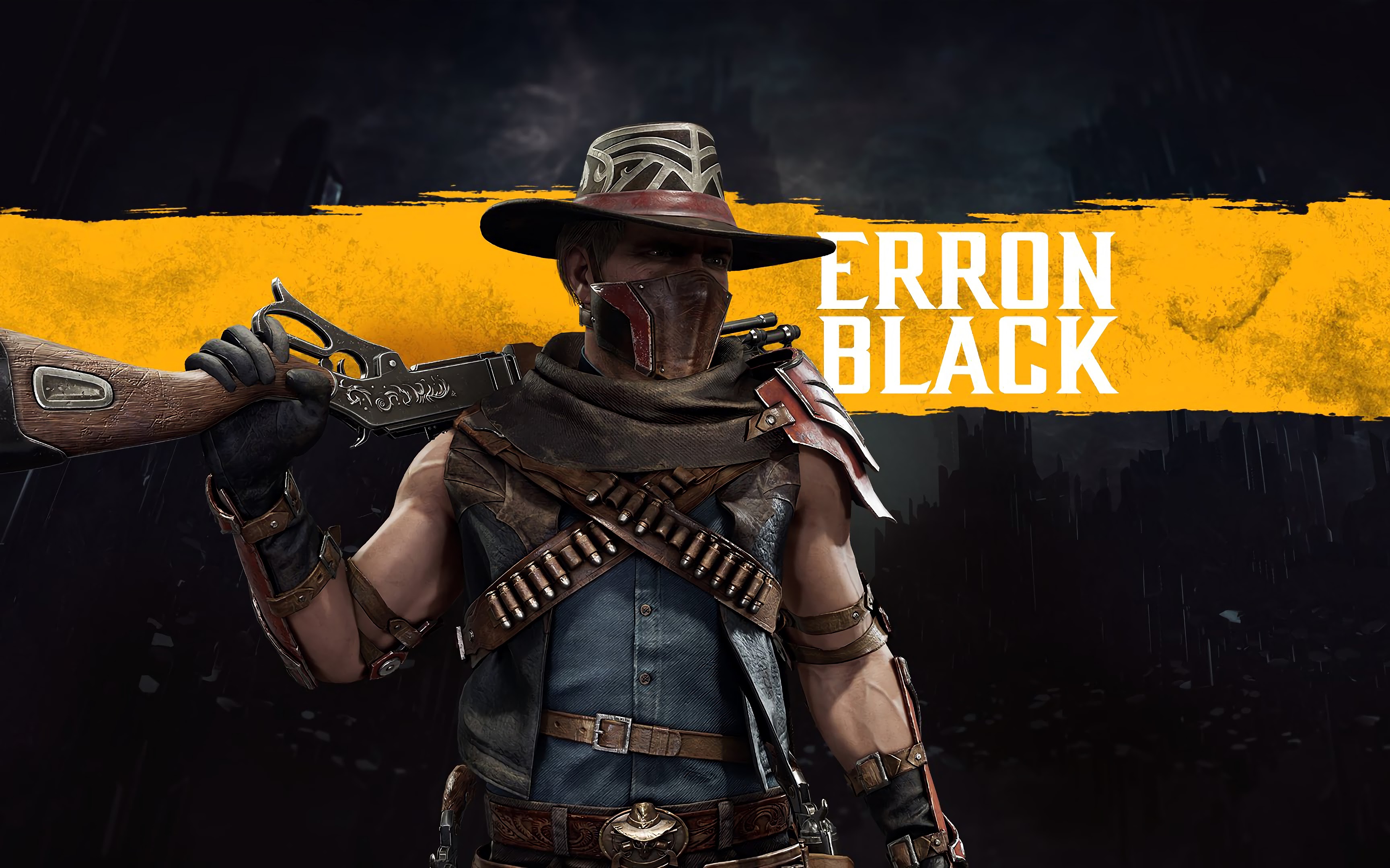 Erron Black, Mortal Kombat 11, 4K, 42 Wallpaper PC Desktop