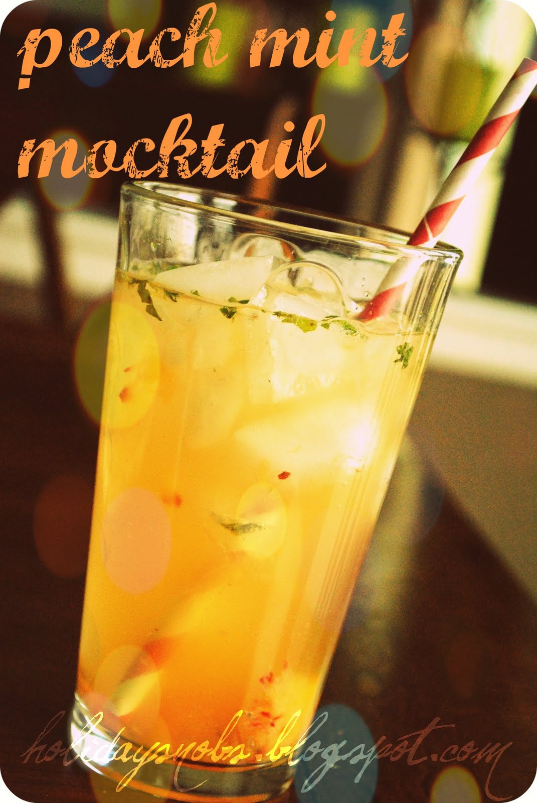 Coffee Recipes: Peach Coffee Mocktail In Lombok Timur