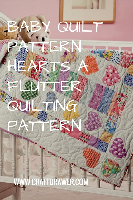 Quilt a Hearts Baby Quilting Pattern for a New Baby