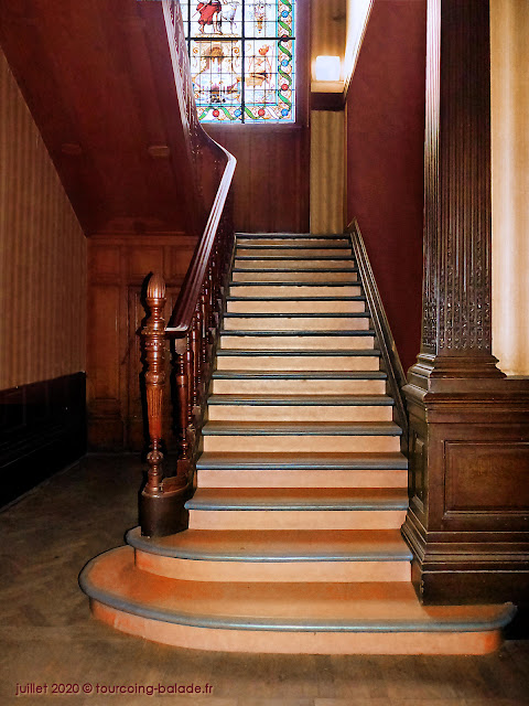 Hôtel Lorthiois, Tourcoing - Escalier