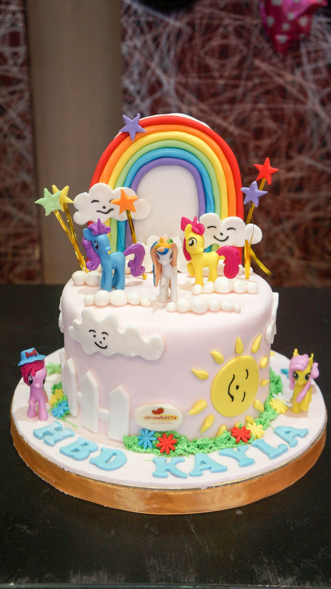 Kue Ulang Tahun Tema My Little Pony