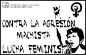 Contra la agresión machista:lucha feminista