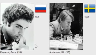 Aprendemos con la partida de ajedrez Kasparov - Andersson