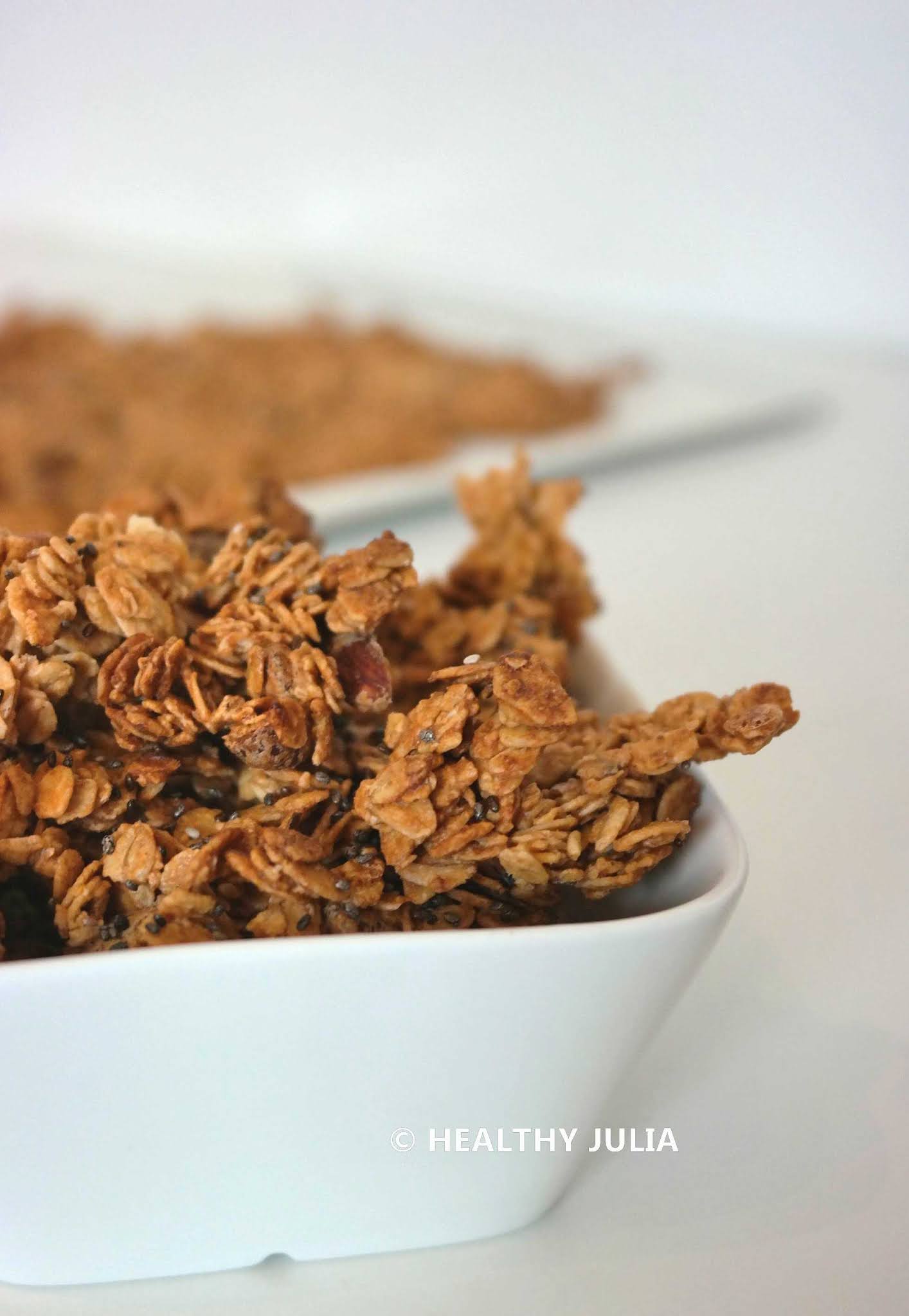 COOKING JULIA GRANOLA AU BEURRE DE CACAHUÈTE