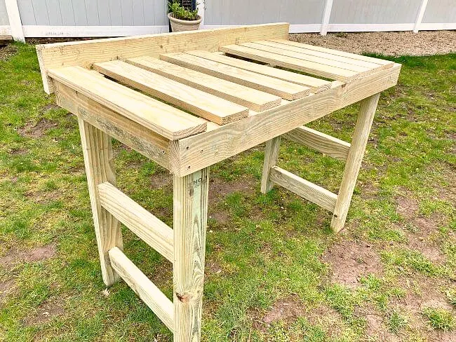 Tutorial for Weekend Potting Bench