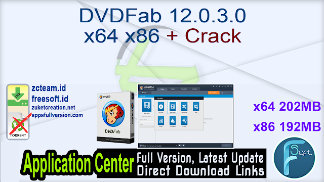 DVDFab 12.0.3.0 x64 x86 + Crack_ ZcTeam.id