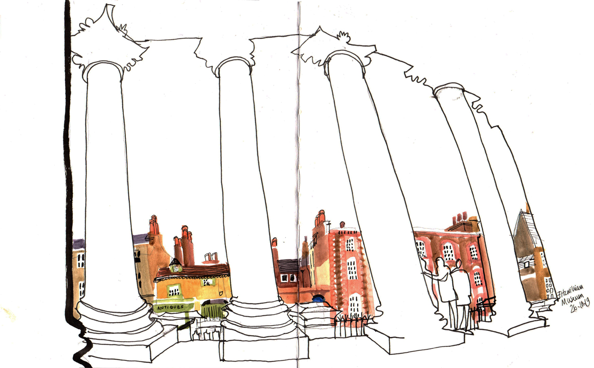 Report From Memphis Urban Sketching In The Age Of Covid 19
