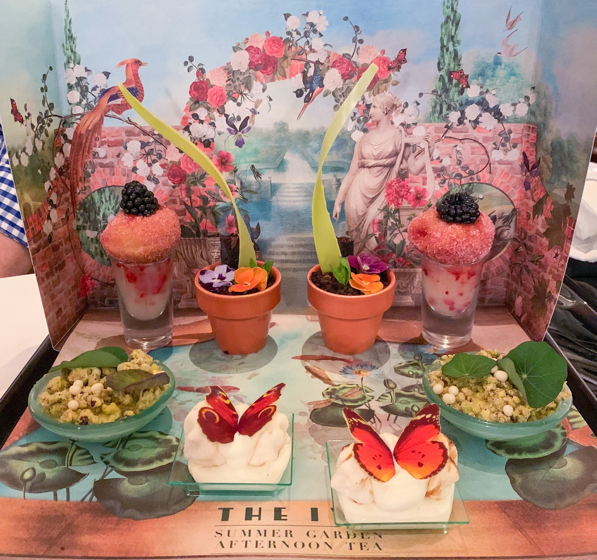 Summer Garden Afternoon Tea, The Ivy, Winchester