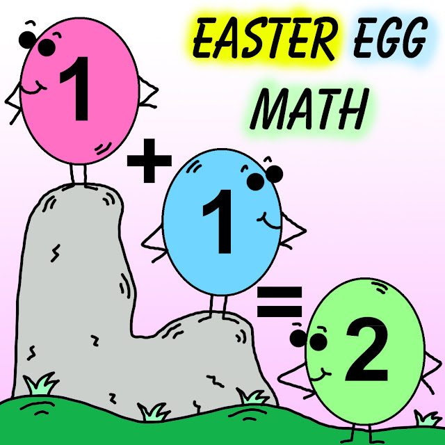 Easter Egg Math Worksheets For Kids Kindergarten