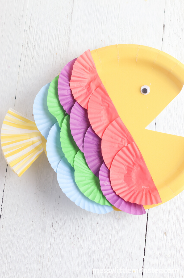 rainbow fish craft for kids