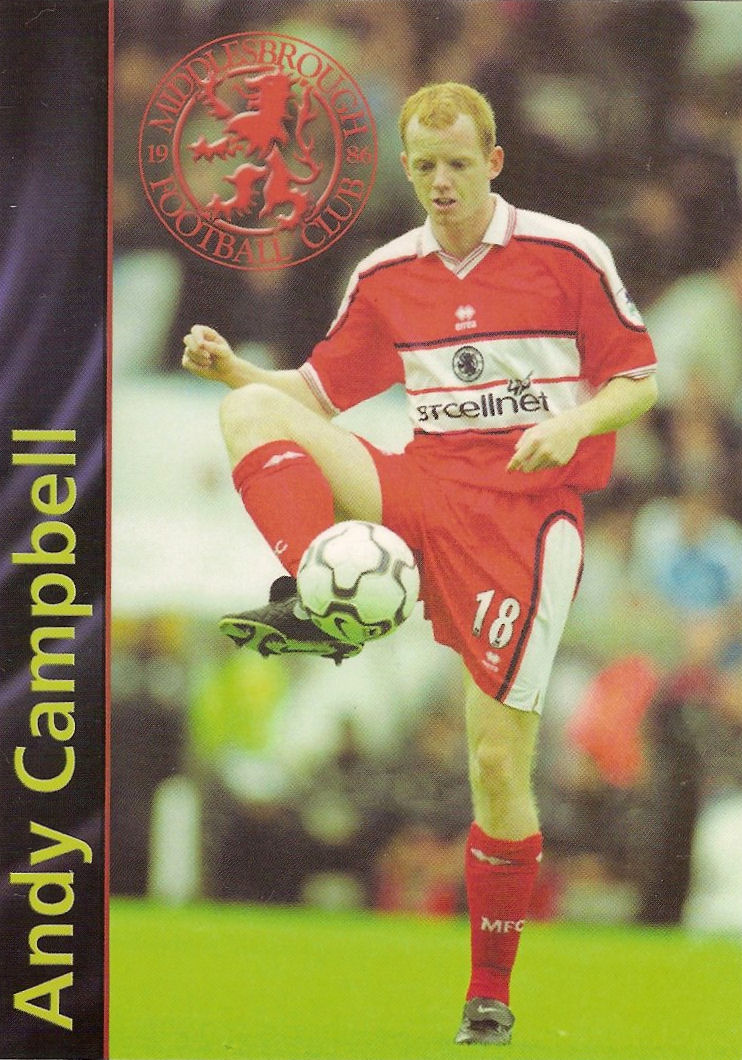 Football Cartophilic Info Exchange Middlesbrough F.C. Middlesbrough F.C. Collectors Cards