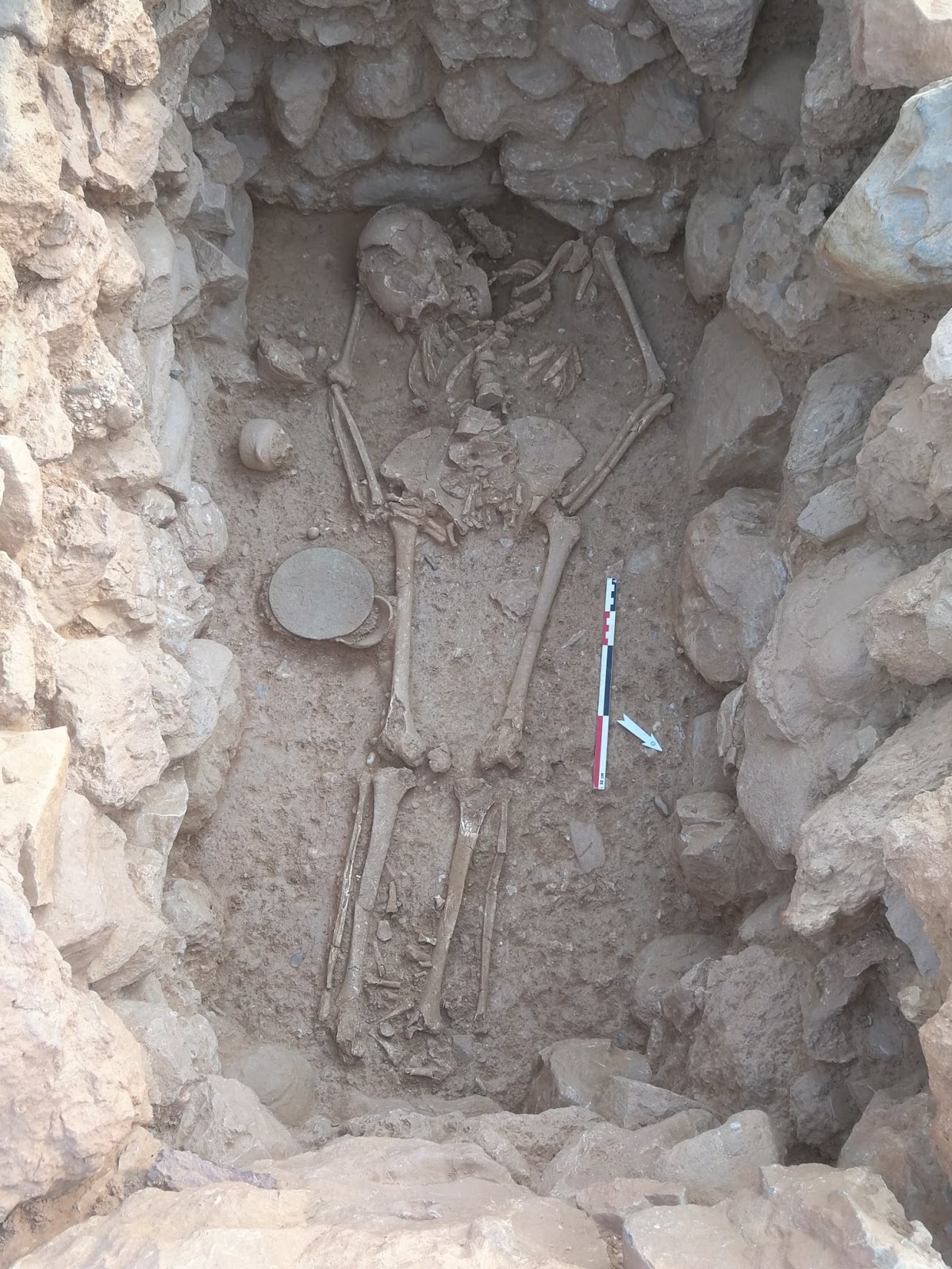 antrophistoria: Arqueólogos encuentran el esqueleto de una mujer