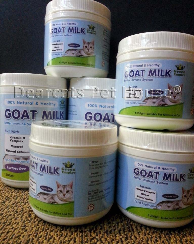 NATURAL ONE GOAT MILK For Cat & Kitten (250g/500g) MY PET STATION