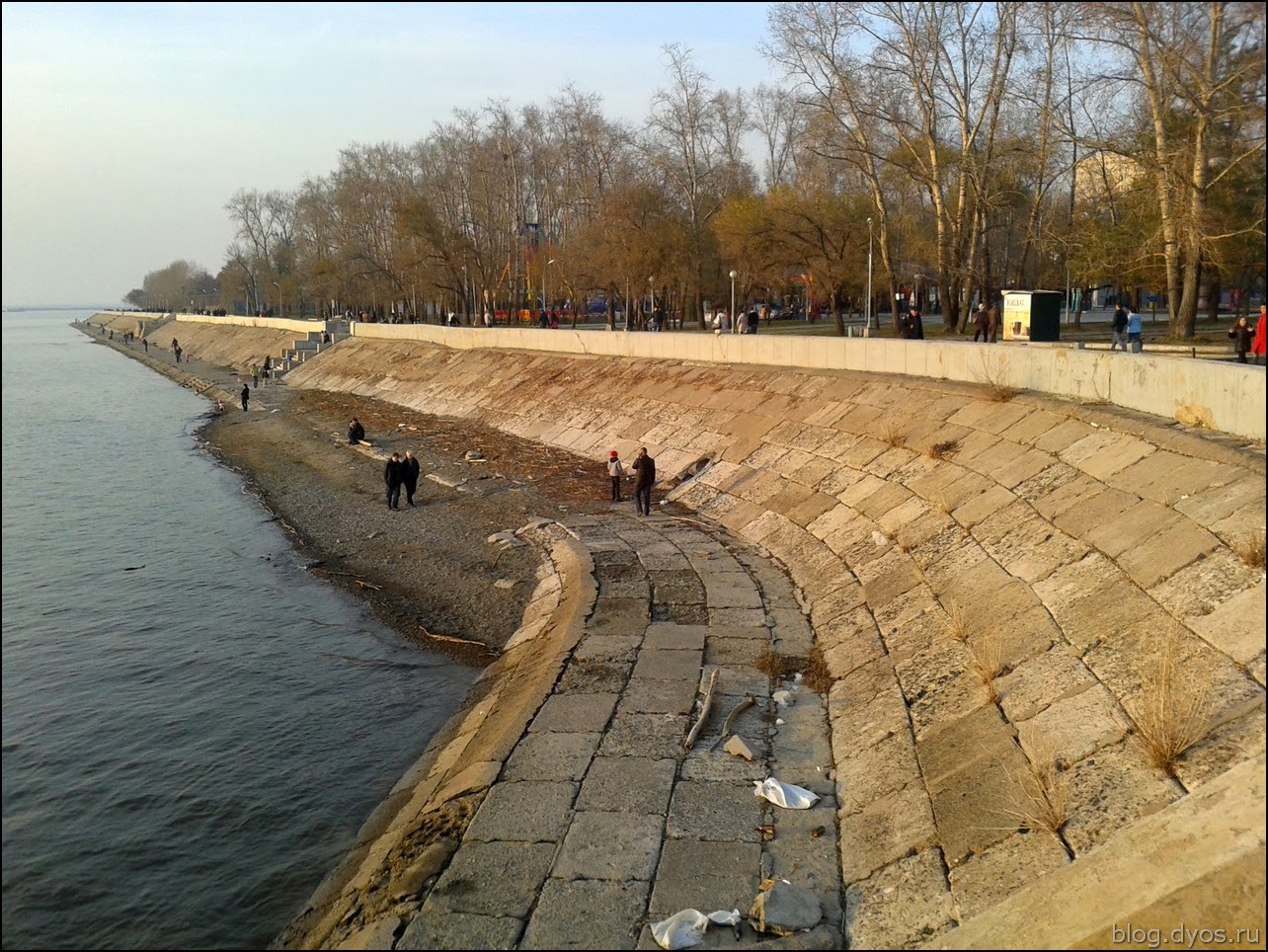 Набережная у хабаровска Набережная у хабаровска