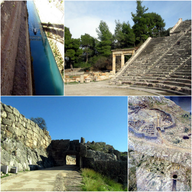 Chorint channel, Epidaurus, Lion's Gate, Mycene Athens, the ancient city of our past by Laka kuharica: Chorint channel, Epidaurus, Lion's Gate, Mycene