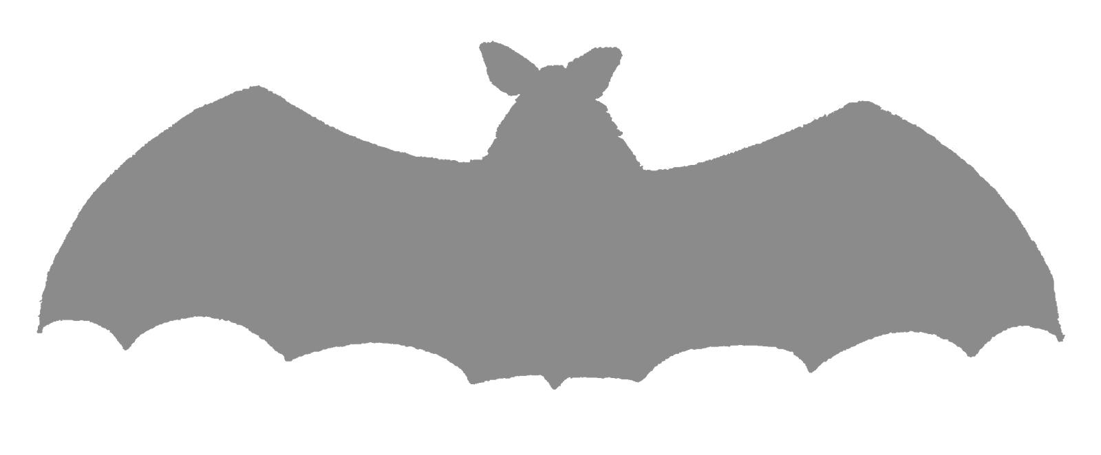 Digital Stamp Design: Royalty Free Halloween Bat Silhouette Crafting