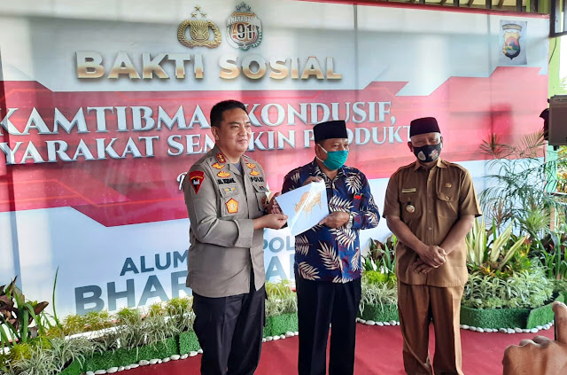 29 tahun mengabdi, Keluarga Besar Alumni Akpol 1991 Polda NTB gelar Baksos