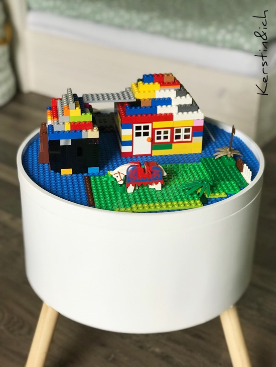 Spieltisch Kinder DIY Lego Kinderzimmer Spielzeug Selbermachen