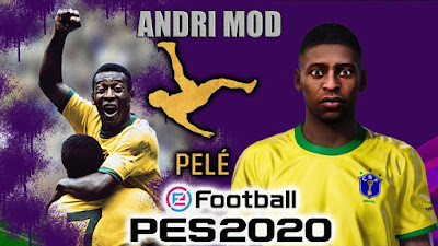 PES 2020 Faces Pele by Andri Mod