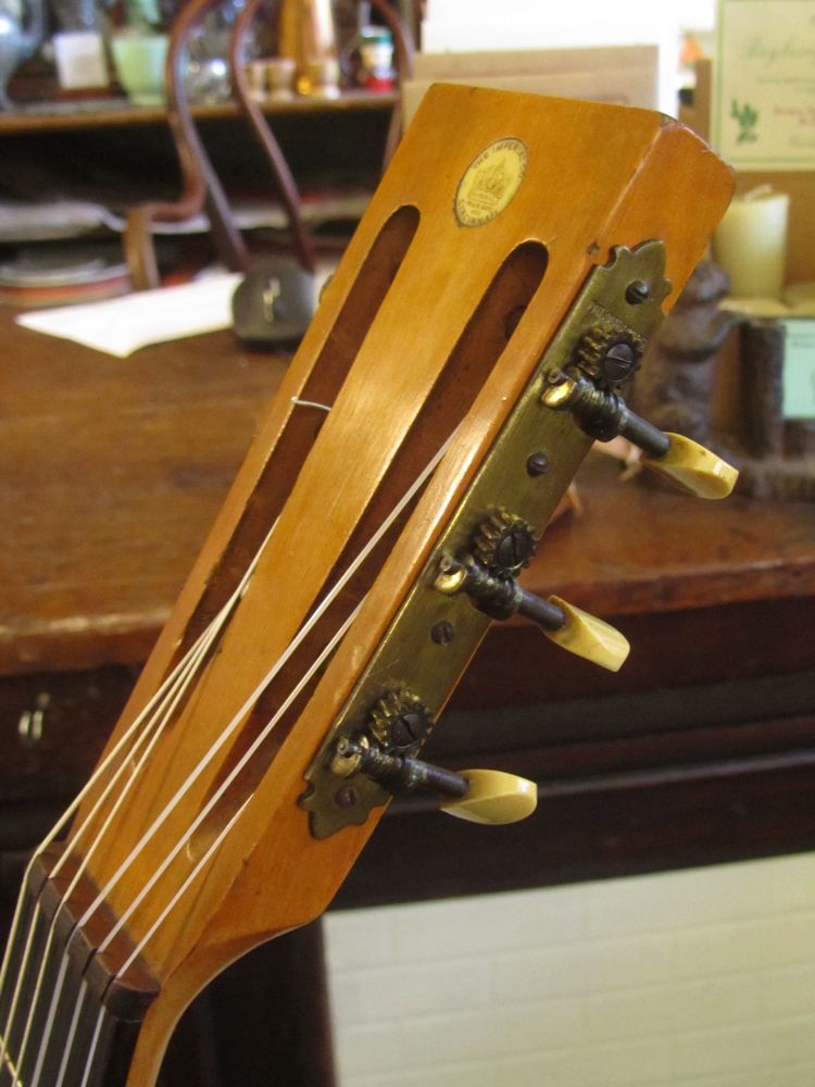 c.1895 Imperial 0Size Gutstrung "Parlor" Guitar