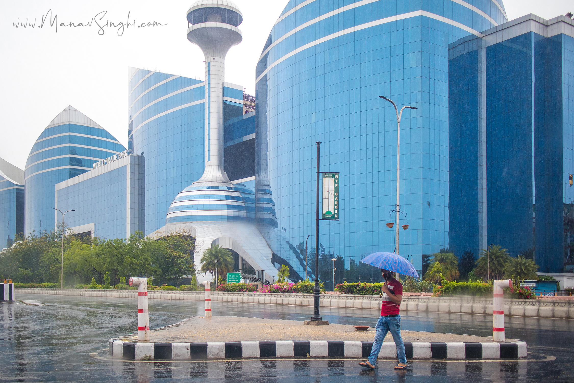 Rains in Jaipur due to Weather Disturbance created by Tauktae Cyclonic Storm.