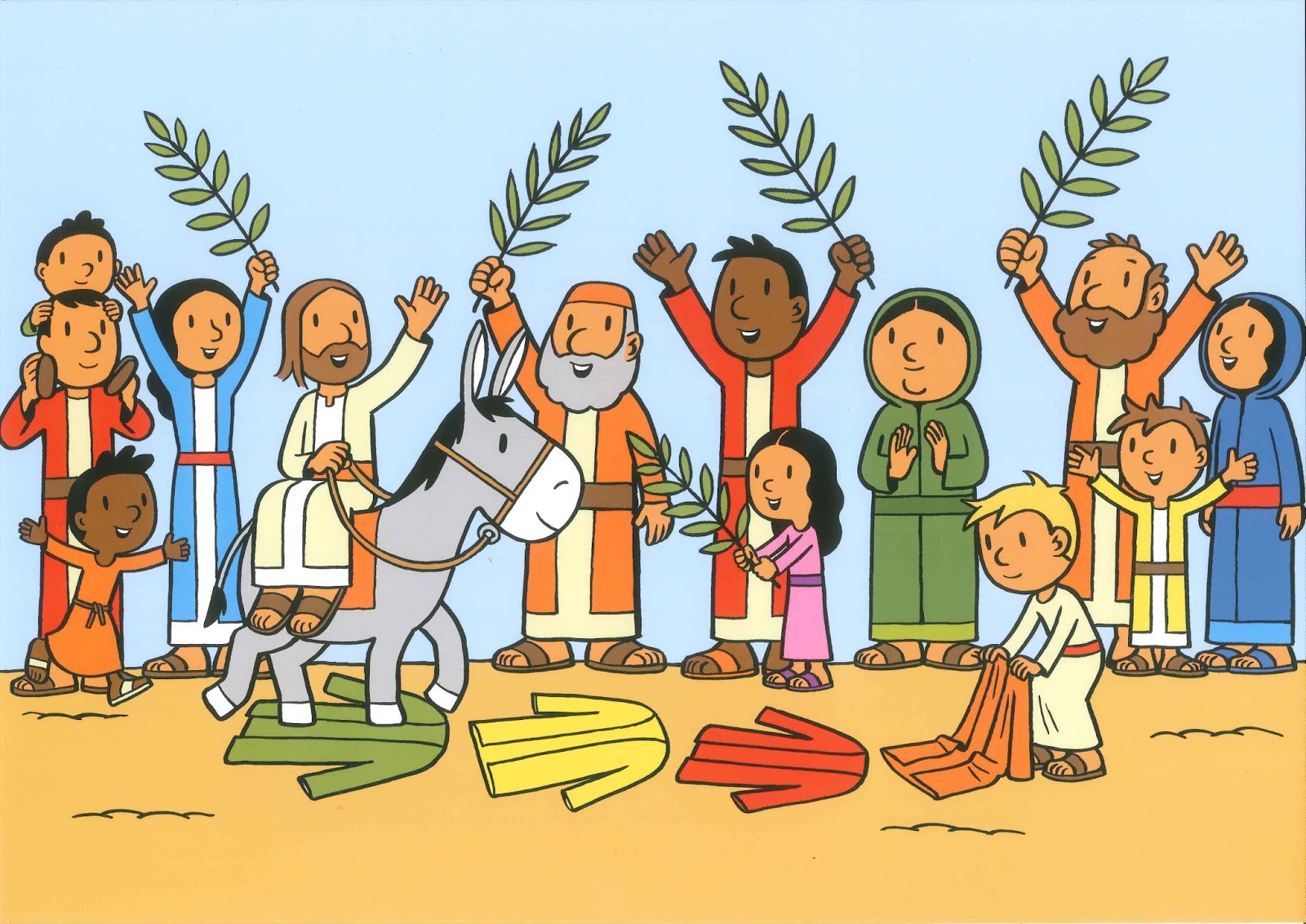 Derde kleuterklas B - Berkenboom: Palmzondag