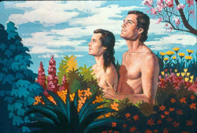 آدم وحواء فى الفردوس