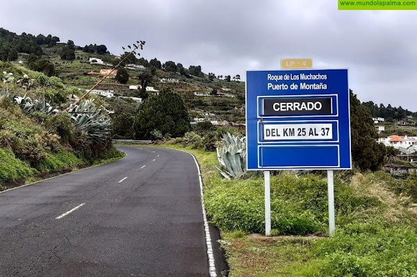El Cabildo abre la carretera del Roque hasta el Pico de La  Nieve y el cruce del Observatorio