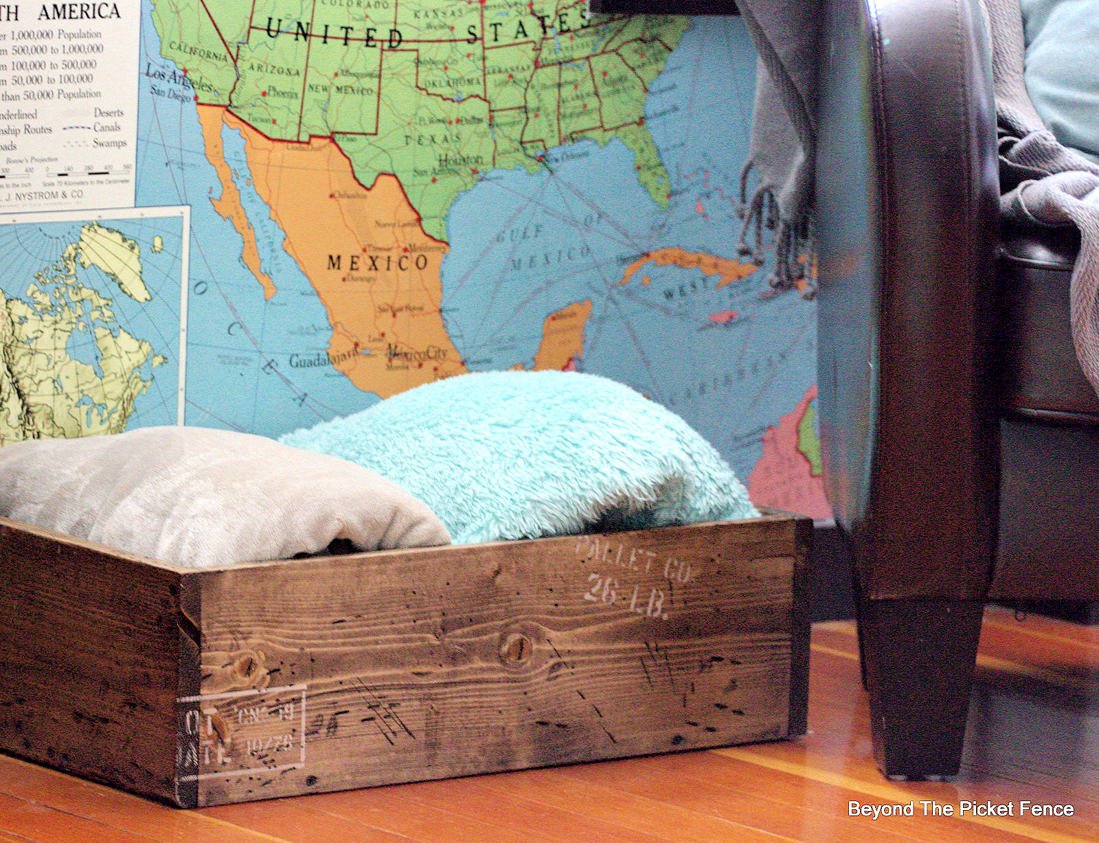 Beyond The Picket Fence How to Build a Rustic Shipping Crate