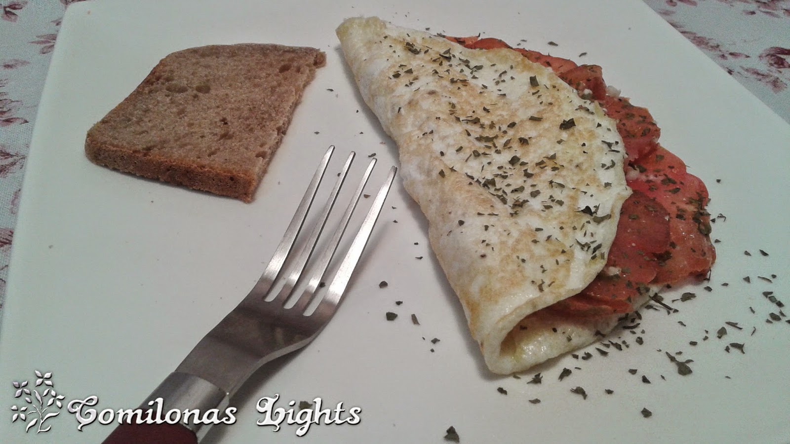 Comilonas Lights: Tortilla de claras de huevo