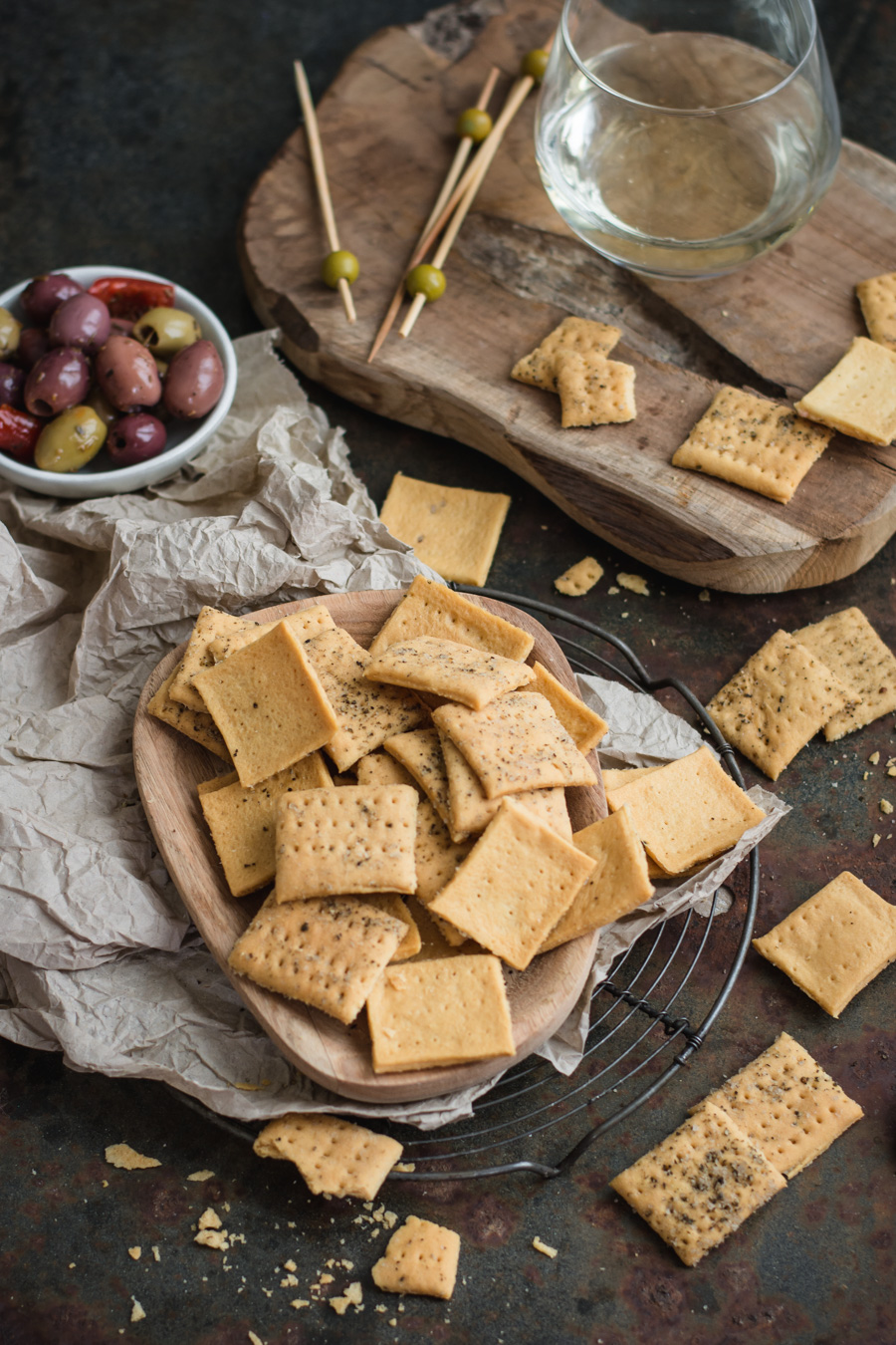 Chic, Chic, Chocolat Crackers, biscuits salés pour l'apéritif