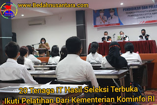 20 Tenaga IT Hasil Seleksi Terbuka Ikuti Pelatihan Dari Kementerian Kominfo RI 1 InShot 20210427 000944138