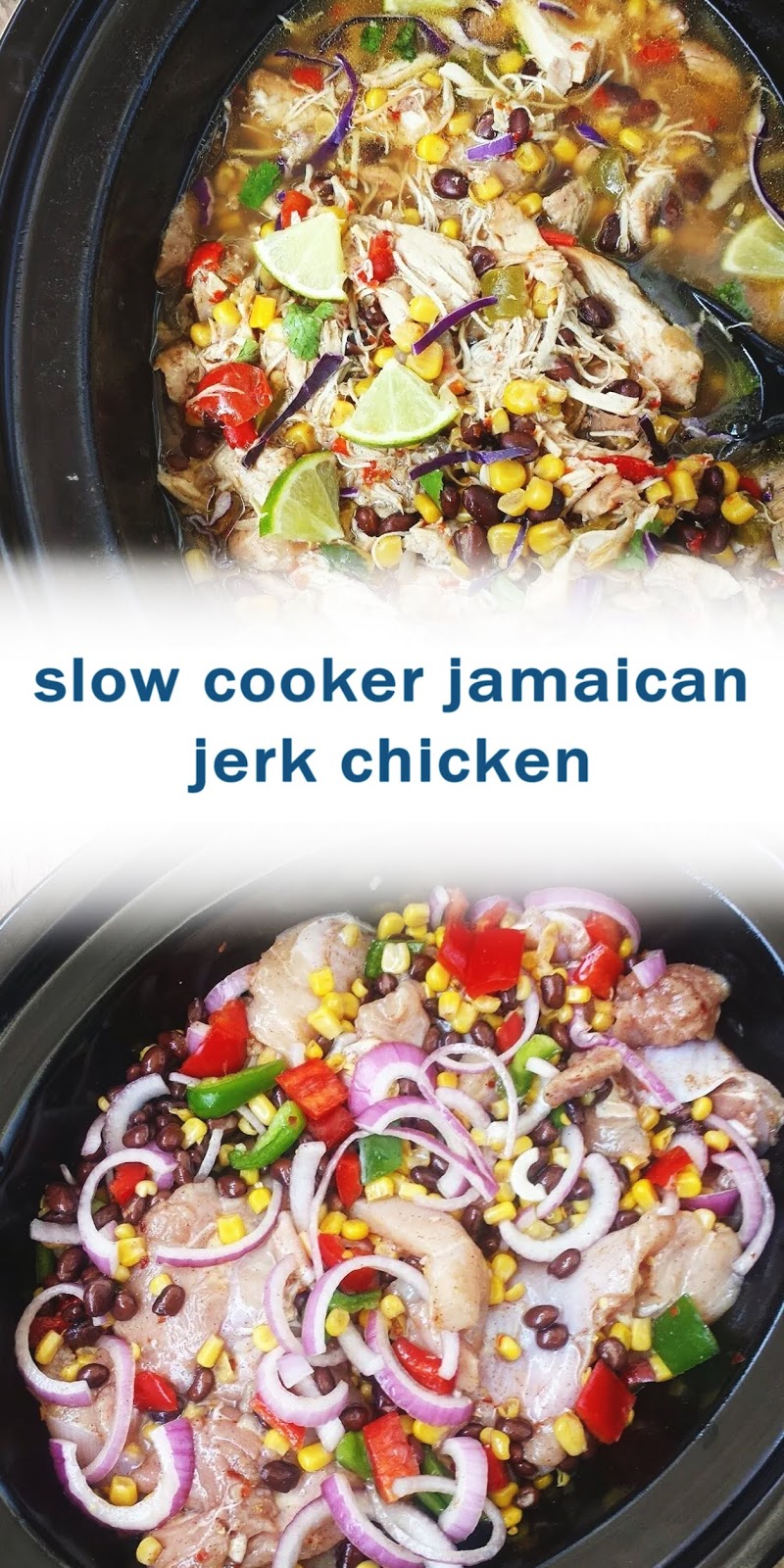 slow cooker jamaican jerk chicken