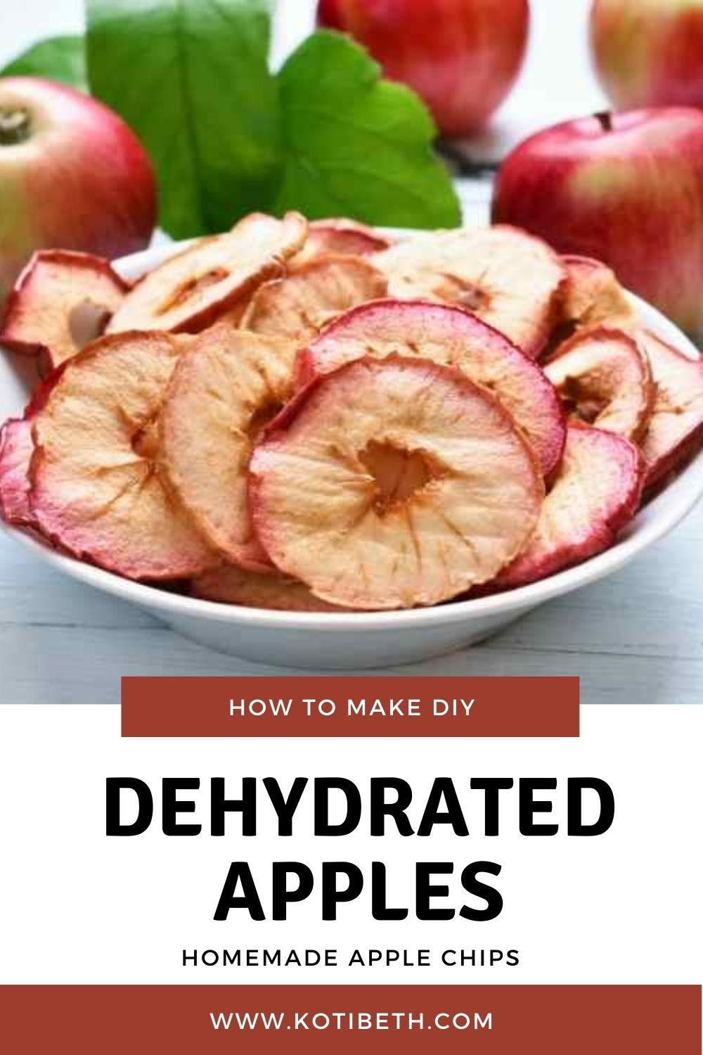 How to Dehydrate Apples With A Dehydrator Koti Beth
