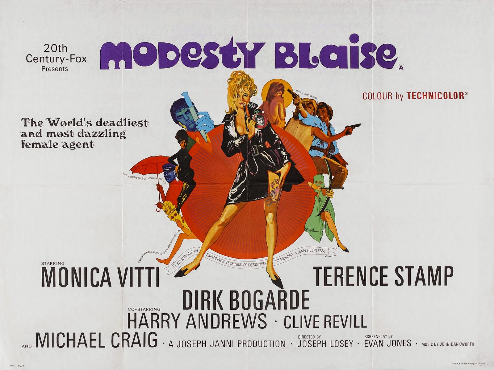Sala de Exibição: Modesty Blaise