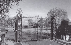 Figure 5: Hayes Place Gates - now at the entrance to Concord Park in Sheffield