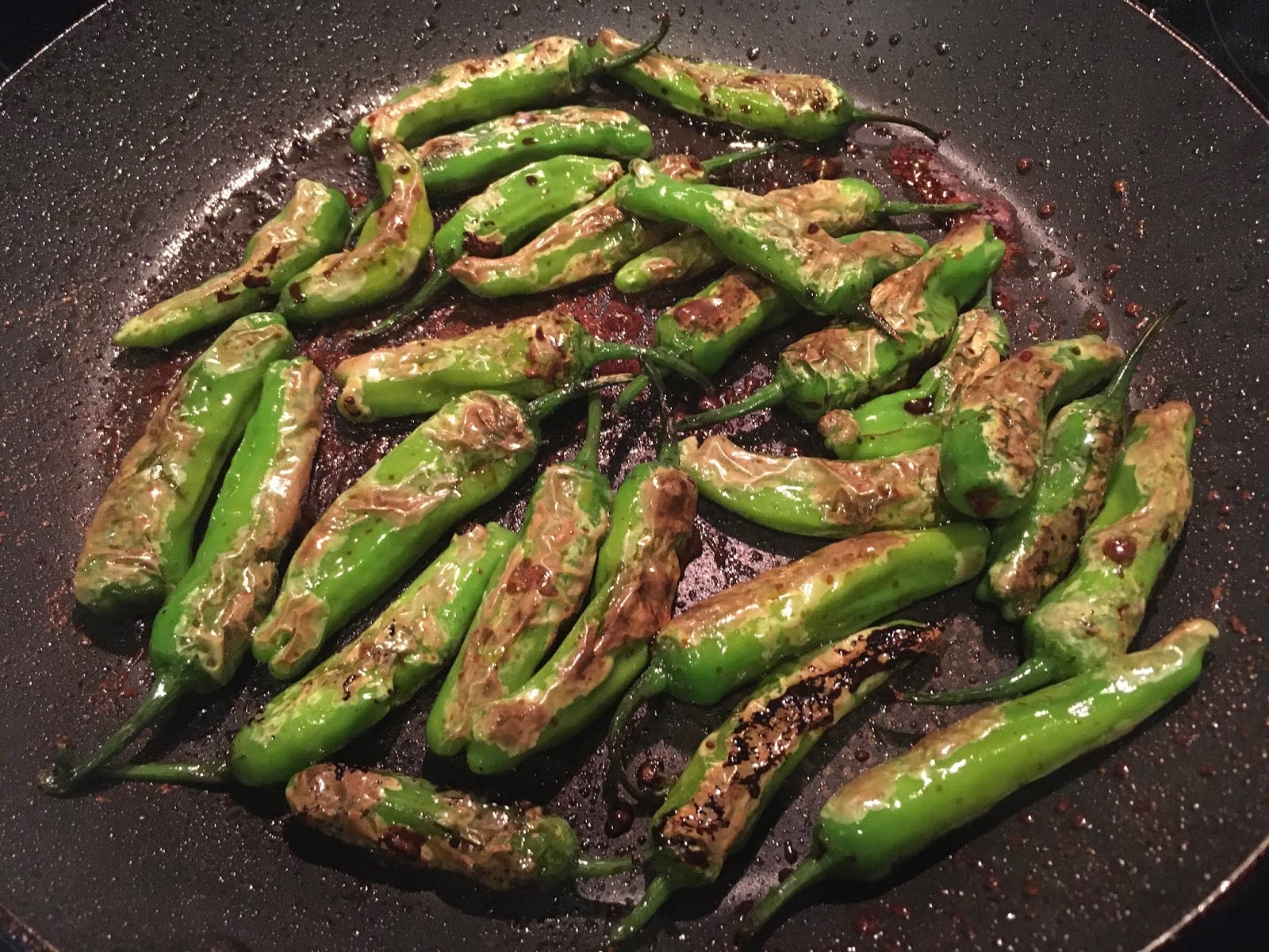 Trader Joe's 買い物日記 Pan Fried Shishito Pepper / ししとう炒め