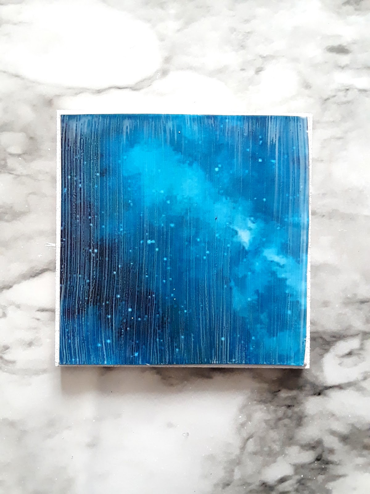 DIY Galaxy Coasters Opal Crown