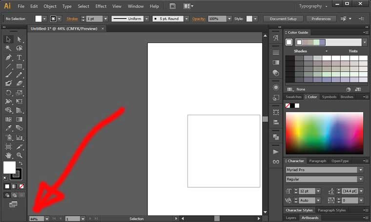 right zoom in illustrator right zoom in illustrator