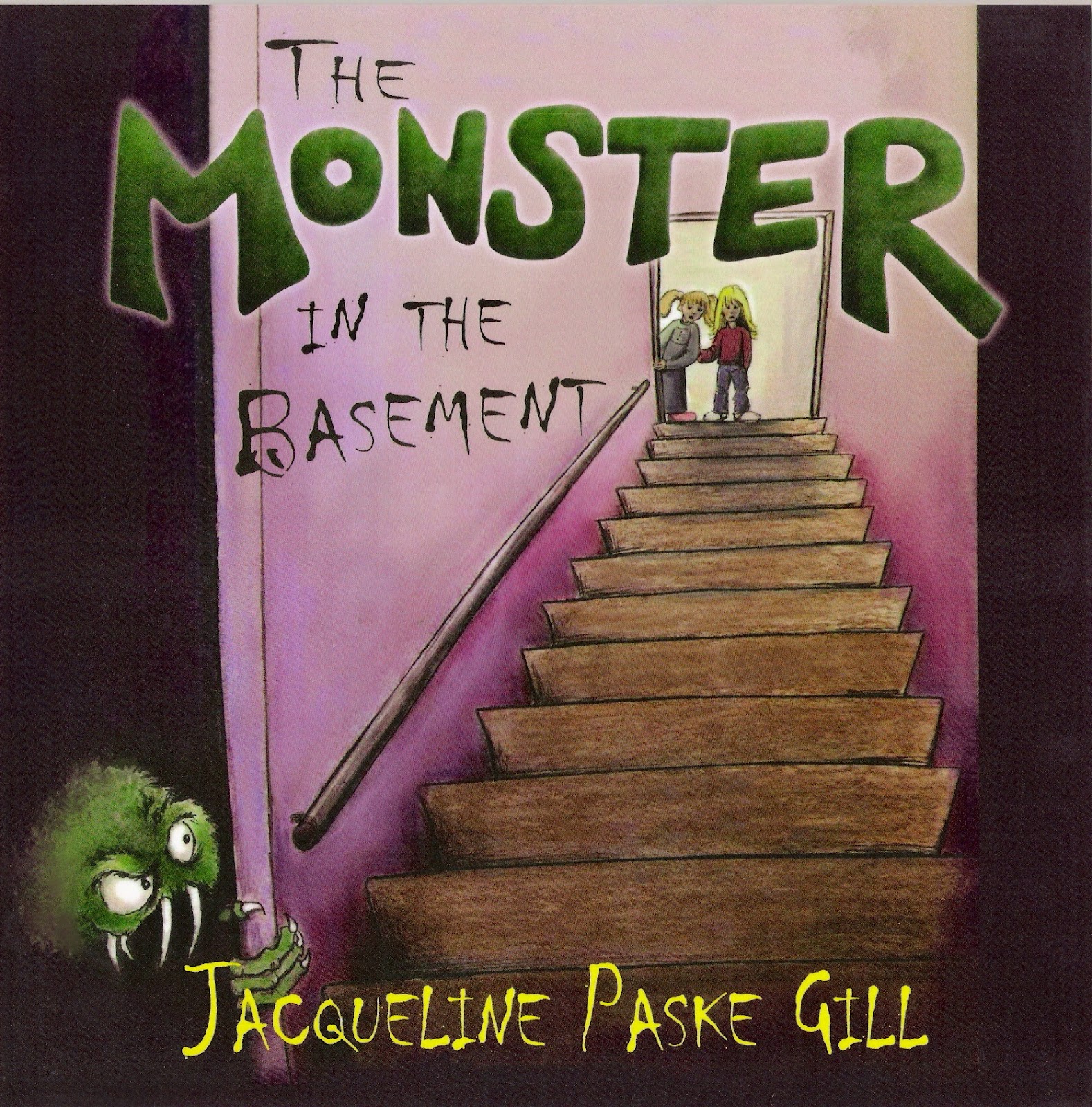 Paske Paintings and Books NOW ON SALE "The Monster in the Basement"