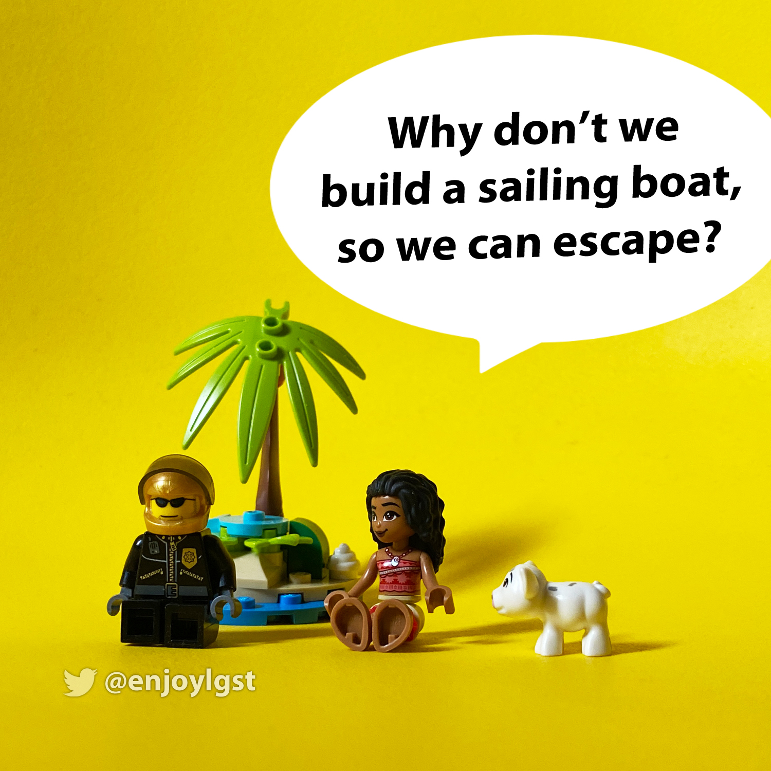 LEGOで英語学習：無人島脱出！ステイサム対モアナ：LEGOで遊びながら英語を学ぶシリーズ：レゴ(R)LEGO(R)レビュー