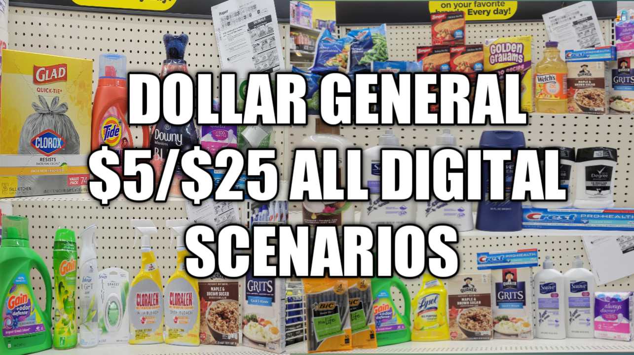 DOLLAR GENERAL 5/25 ALL DIGITAL DEALS