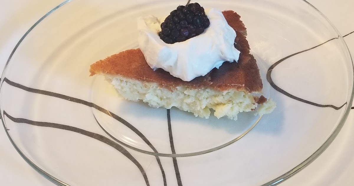Carrie's Kitchen Creations KETO Friendly Coconut "Custard" Pie