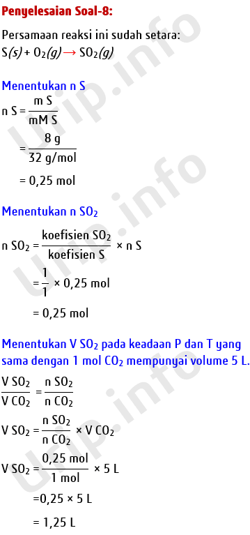 Soal Stoikiometri Reaksi Urip Dot Info