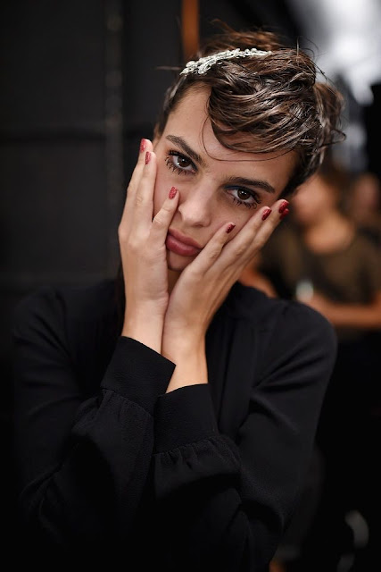 #clumpylashes #make #makeup #beauty #lashes #mascara #rímel #backstage #marcjacobs #nyfw