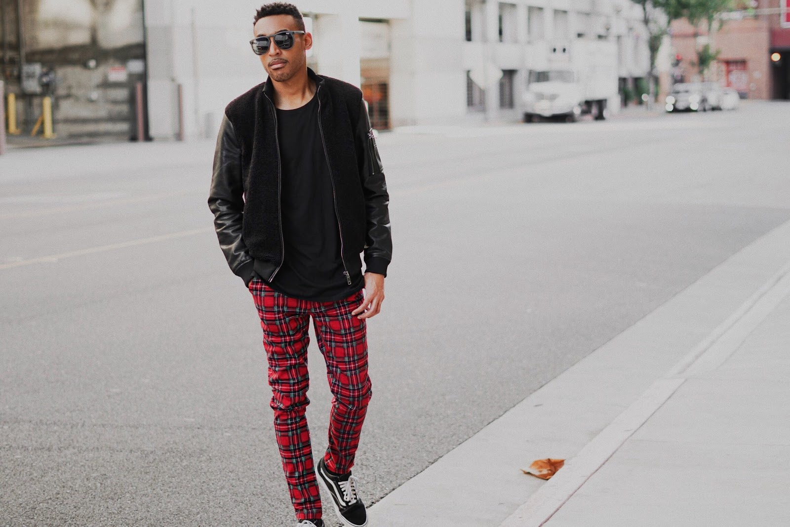 How I Style Plaid Pants Allen Robateau