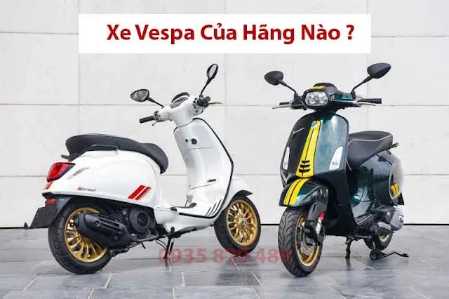 Sprint Justin Bieber và các mẫu xe Vespa đặc biệt về Việt Nam năm 2022