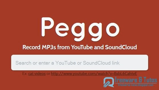 Peggo : une application en ligne pour télécharger les vidéos de Youtube en MP3